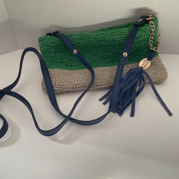 JOY GRYSON GREEN/BLUE SMALL CROSSBODY - Picture 4 of 9